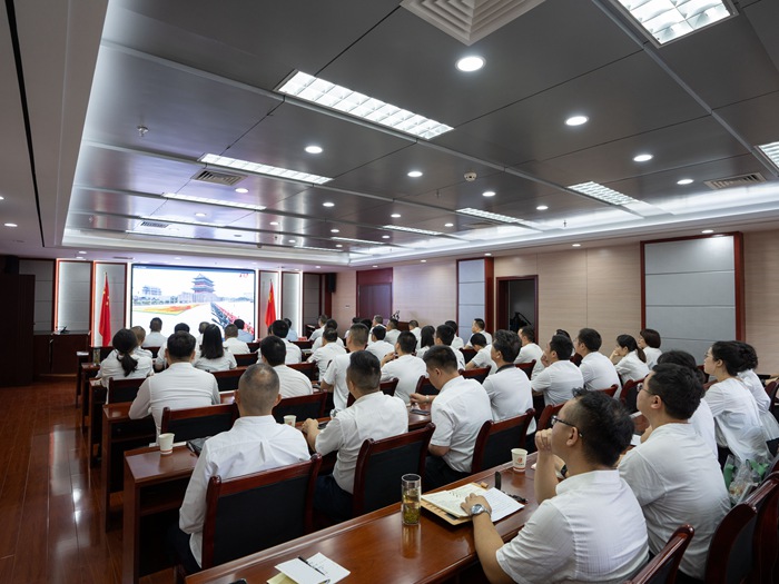 州國投公司開展慶祝中國共產(chǎn)黨成立100周年“支部主題黨日”活動(dòng)